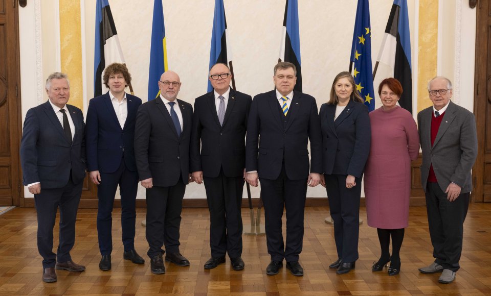 Seimo Tarpparlamentinių ryšių su Estijos Respublika grupės narių delegacija lankėsi Estijoje